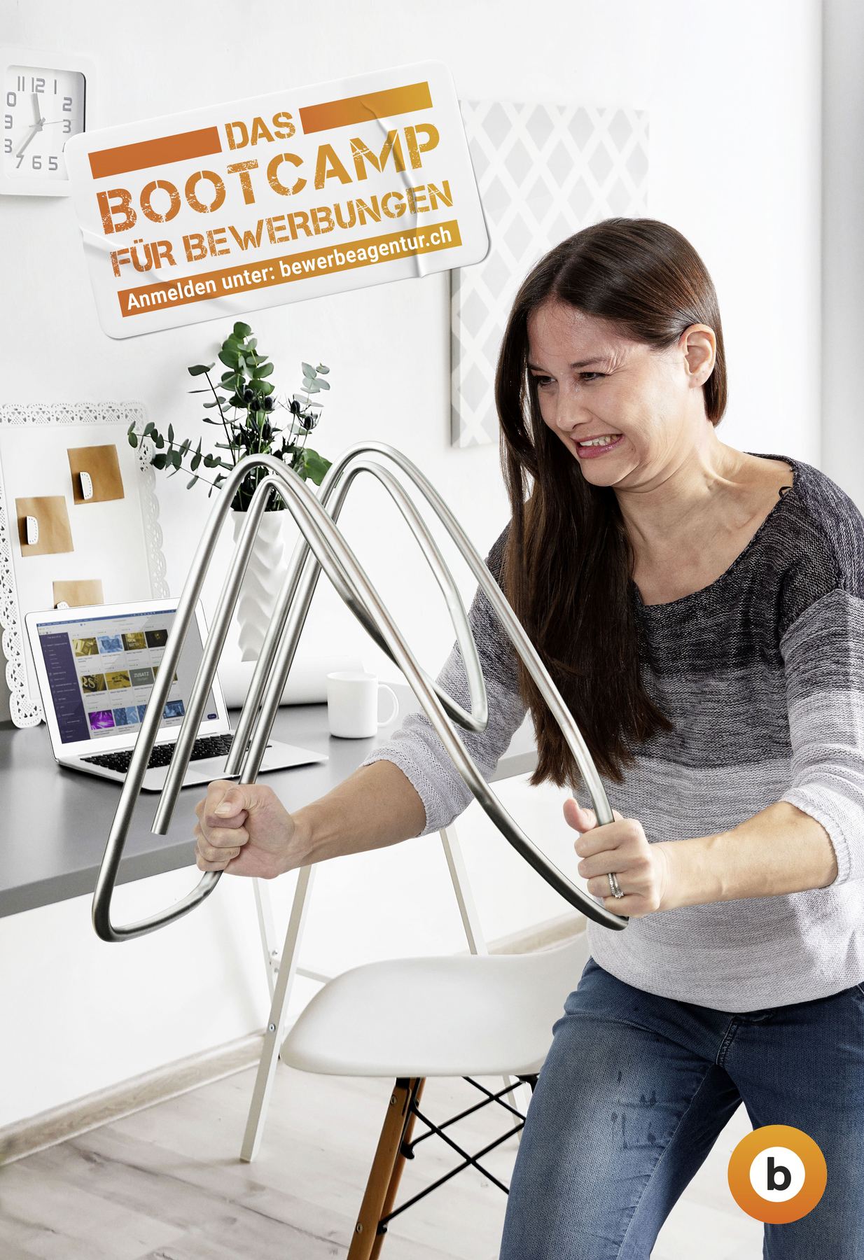 Plakat Bueroklammer