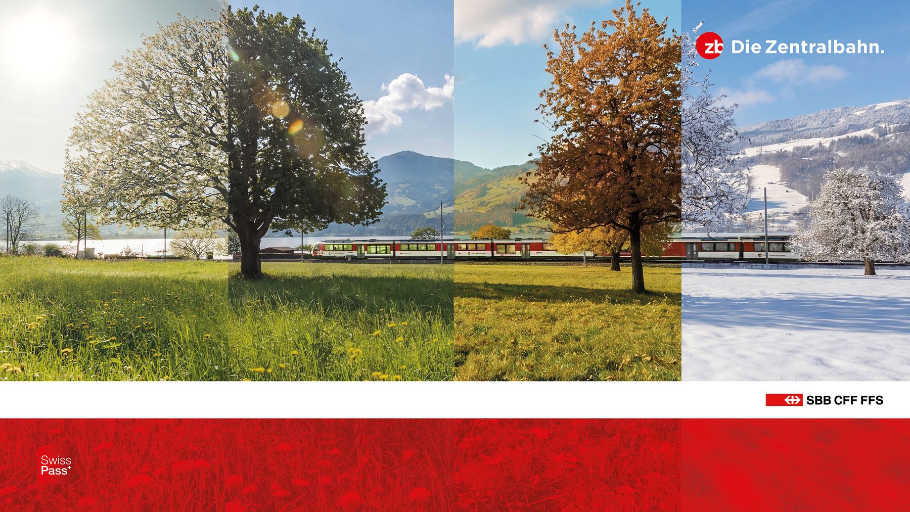 Vier Jahreszeiten im Layout