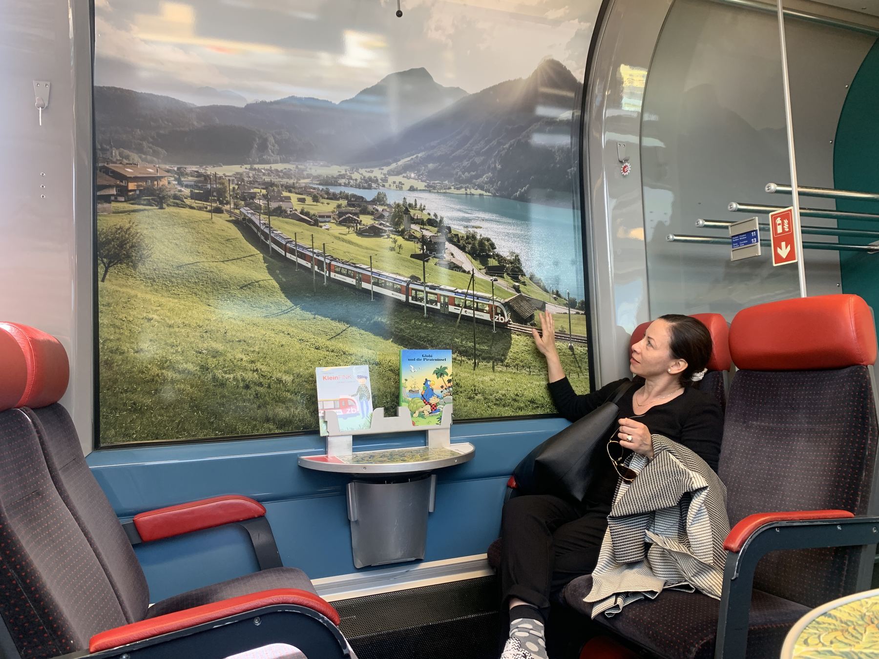 Bild im Wagen