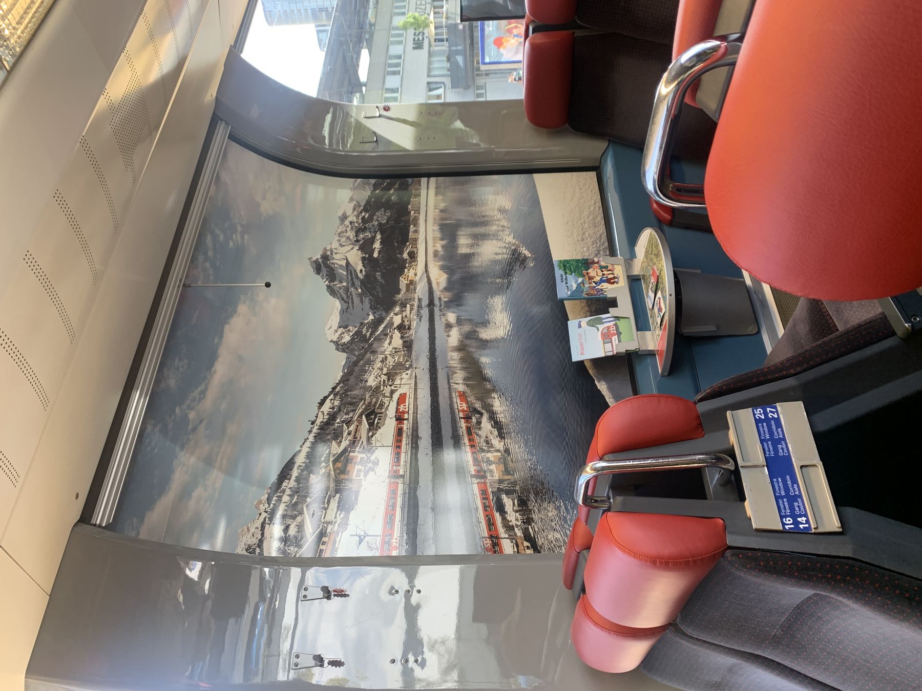 Bild im Wagen